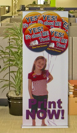 Balloon Girl Banner