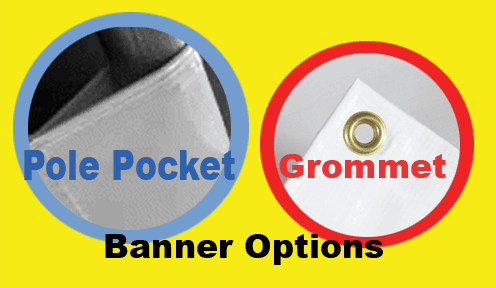 Pole Pocket and Grommet